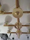 Selected wooden stand column court chandelier 0081 Specification image